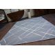Tapis BCF BASE STROKES 3970 CARRÉS gris