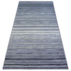 Модерен перален килим LAPIN shaggy, против слонова кост / кафяв