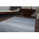 Сучасний пральний килим LAPIN shaggy проти ковзання слонова кістка / коричневий