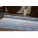 Alfombra de lavado moderna LAPIN shaggy antideslizante marfil / marrón