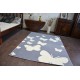 Tapis BCF FLASH BUTTERFLY PAPILLON 3976 MOTYLKI gris