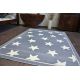 Teppich BCF FLASH STARS 3975 grau STERNE