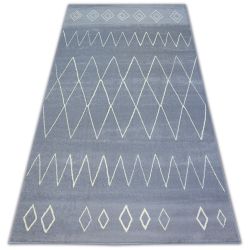 Tapis BCF BASE TRAIL 3967 LOSANGES gris
