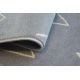 Tapis BCF BASE TRAIL 3967 LOSANGES gris