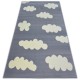 Tapis BCF FLASH CLOUDS 3978 PETITS NUAGES gris