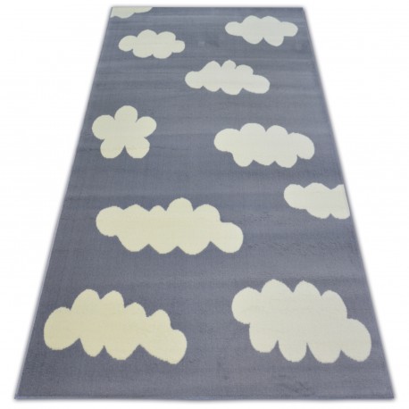 Tapis BCF FLASH CLOUDS 3978 PETITS NUAGES gris