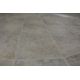 Modern MEFE carpet Circle 6184 Paving brick - structural two levels of fleece dark grey 