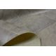Modern MEFE carpet Circle 6184 Paving brick - structural two levels of fleece dark grey 