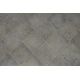 Modern MEFE carpet Circle 6184 Paving brick - structural two levels of fleece dark grey 