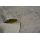 Modern MEFE carpet Circle 6184 Paving brick - structural two levels of fleece dark grey 