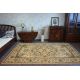 Modern children's carpet JOY Crown, for children - structural two levels of fleece beige / cream