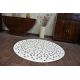 Okrúhly koberec FLAT 48715/768 SISAL - vitráže