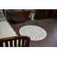 Okrúhly koberec FLAT 48715/768 SISAL - vitráže