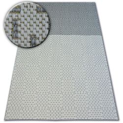 Teppich FLAT 48722/637 Zweifarben - creme grau