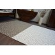 Teppich FLAT 48722/608 Zweifarben - creme braun
