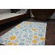 Vaip PASTEL 18414/062 - Lilled Lilled koor türkiissinine kuld