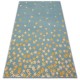 Pastel szőnyeg 18408/032 - Csillagok türkiz arany krém