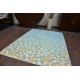 Carpet PASTEL 18408/032 - Stars turquoise gold cream