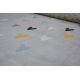 Zerbino antiscivolo per metri lineari PATIO 2098 semicerchio esterno, interno, su gomma - antracite