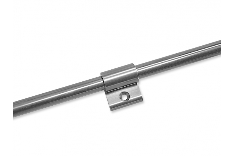 Kobercové  tyče  farba  :   Strieborná  - Farba : šedý, Šířka : 135 cm