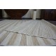 Alfombra reversible de cuerda sisal DOUBLE 29203/750 Rayas Líneas marrón/beige