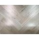 Covor sisal Loft 21207 Rozetă Boho cerc fildeş argintiu gri
