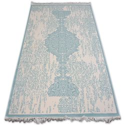 Carpet ACRYLIC MIRADA 5410 Blue ( Mavi ) Fringe