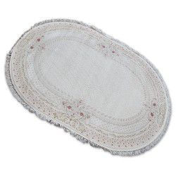 Tæppe ACRYL oval MIRADA 0082 Fløde / lyserød ( Mavi ) kvaster