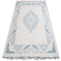 Carpet ACRYLIC MIRADA 5416 Blue ( Mavi ) Fringe