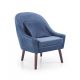 Armchair OPALE dark blue