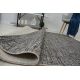 Alfombra de cuerda sisal LOFT 21126 tonos de plateado/marfil/gris