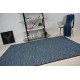 Fonott sizal szőnyeg LOFT 21144 rombusz Cikcakk kék/fekete/ezüst