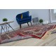 Carpet WINDSOR 12808 ROSETTE FRINGE TRADITIONAL red 