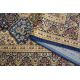 Teppich WINDSOR 22937 traditionelle ROSETTE dunkel blau