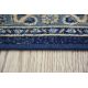 Teppich WINDSOR 22935 JACQUARD dunkel blau - Blumen