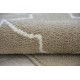 Teppich SENSE Micro 81220 TRELLIS beige/weiß 