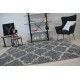 модерен GLOSS килим 528A 58 мрамор, камък, стилен, glamour слонова кост / черно