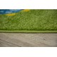 Carpet PAINT quarter circle G4774 - Animals green/cream