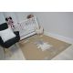 Alfombra GLOSS moderno 6776 85 elegante, marco, griego negro / marfil
