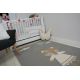 Bērnu paklājs LOKO Pele pelēks pret slīdēšanu