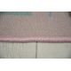 Carpet for kids LOKO Mouse pink Anti-slip