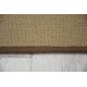 Covor sisal Floorlux 20605 negru si argint Triunghiuri, Geometric