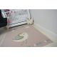 Carpet for kids LOKO Bird pink anti-slip