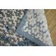 Alfombra MEFE moderna 8504 Conducción, flores - Structural dos niveles de vellón gris oscuro