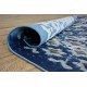 Alfombra MEFE moderna 8504 Conducción, flores - Structural dos niveles de vellón gris oscuro