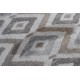 Teppe SOFT 6024 DIAMANTER krem / beige / brun