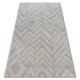 Alfombra de pasillo Structural MEFE B400 dos niveles de vellón gris 