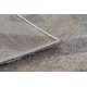 Alfombra de pasillo Structural MEFE B400 dos niveles de vellón gris 