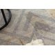 Soft szőnyeg 8028 etno halszálkás barna / bézs