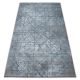 Teppe akryl VALENCIA 3949 INDUSTRIELL grå / blå